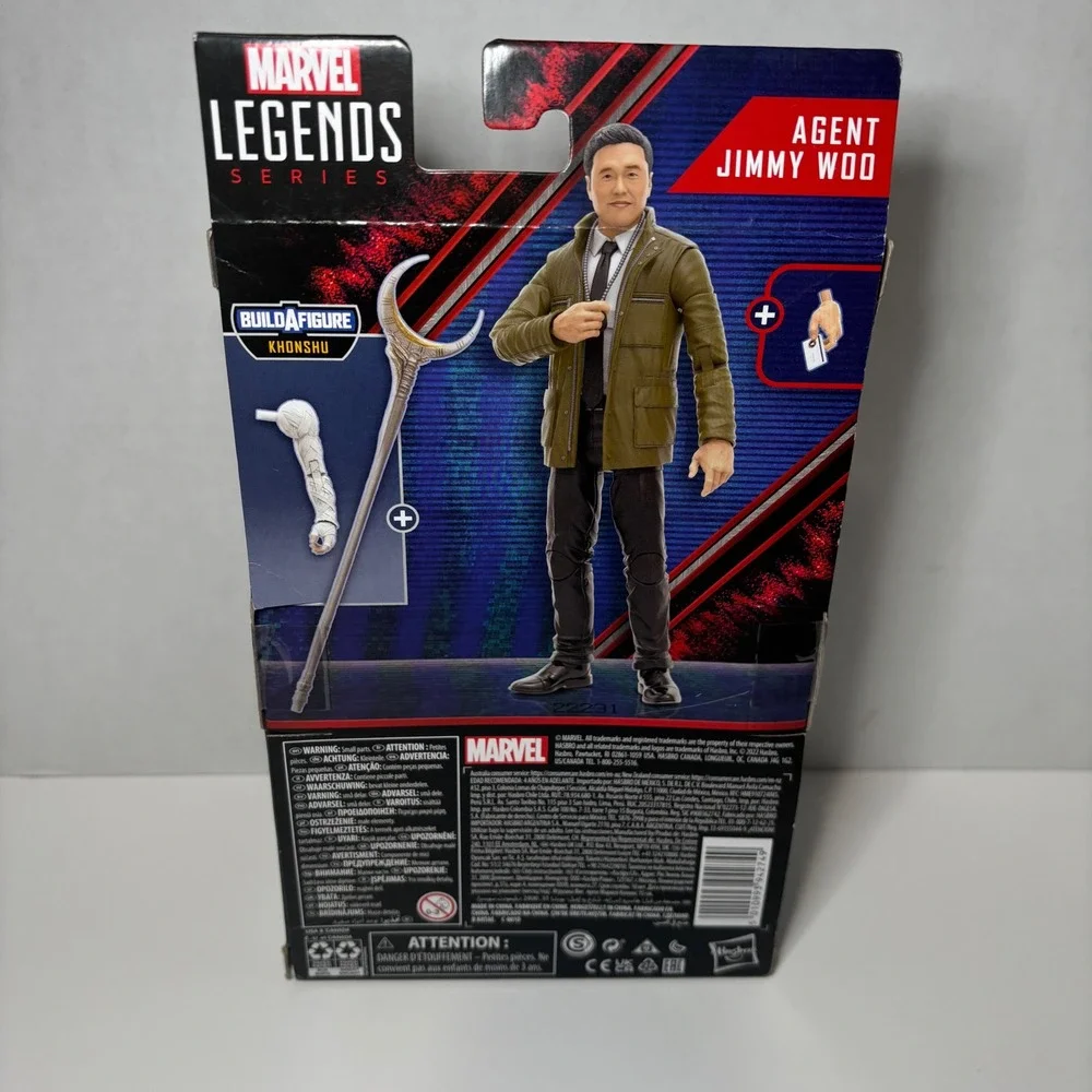 Marvel Legends Agent Jimmy Woo WandaVision Khonshu BAF Action Figure F3701